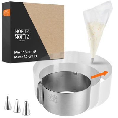 Moritz & Moritz Backrahmen rund groß