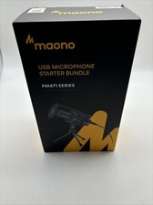 USB Microphone, MAONO 192KHZ/24Bit Plug  Play Condenser Microphone