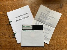 Bank Manager 5.25" for the BBC Micro by Context Computing 1985 **UNTESTED**