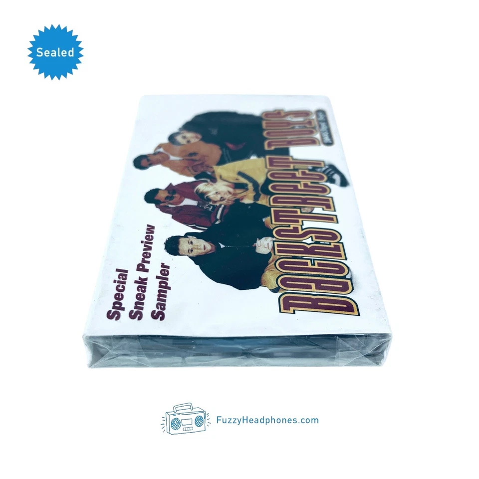 Backstreet Boys – Special Sneak Preview Sampler Cassette Tape 1995 SEALED - Image 4 of 4