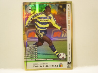 Panini WCCF 2002-03 LE Patrick Mboma 1970 Cameroon　No.70 Parma Calcio FW Legends