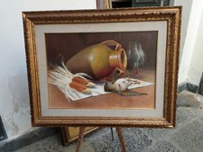 QUADRO dipinto a mano olio su tela Firmato ENZO BALDI misura tela 50x70 + cor.