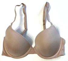 Calvin Klein 36D Pure Micro Lightly Lined T-Shirt Bra NWOT QP2586O Nude