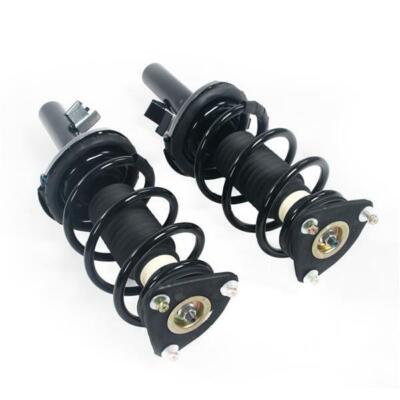 Front Pair Complete Shock Struts & Coil Spring Assemblies For Ford Focus MK2