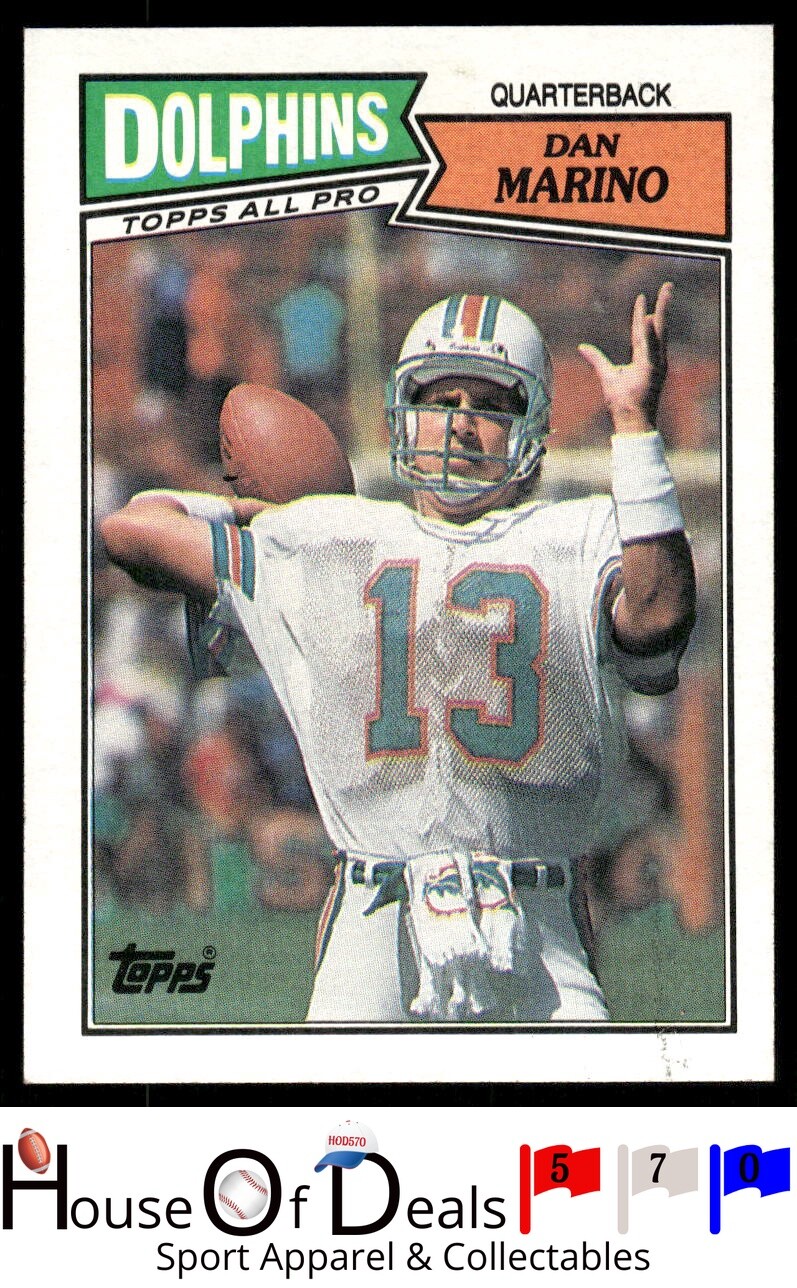1987 Topps #233 Dan Marino Miami Dolphins Football card