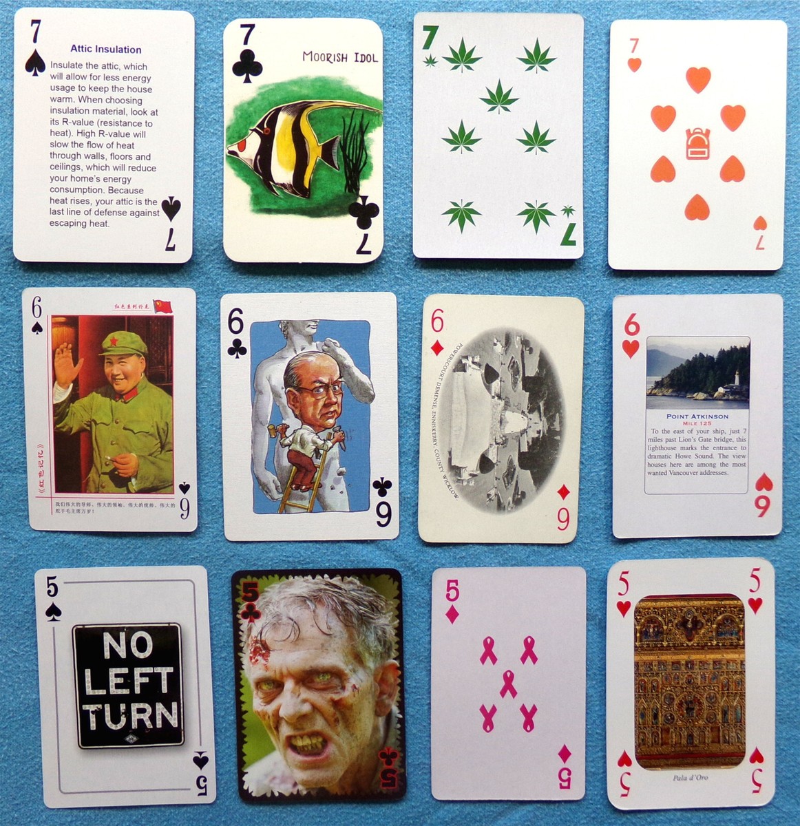 COLLECTOR DECK: 54 Card Custom Mix Full Set W/ 2 Joker Odd
