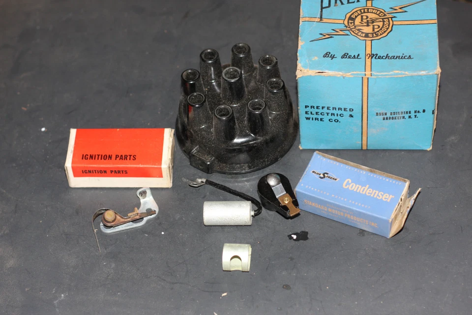 1936 1937 1938 1939 Kit de puesta a punto de tapa distribuidor Cadillac Foto 3 de 4