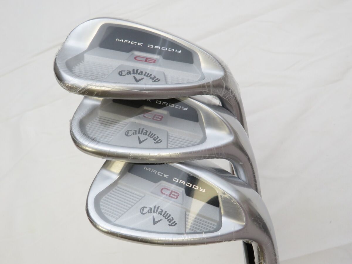 NEW Callaway Mack Daddy CB 52 56 60 Wedge Set Callaway NEW Callaway Mack Daddy CB 52 56 60 Wedge Set Callaway
