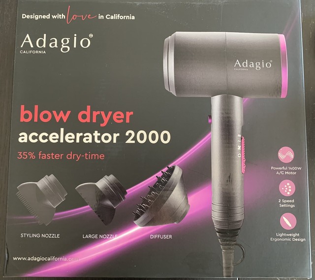 Adagio California Accelerator 2000 Blow Dryer For Sale Online EBay