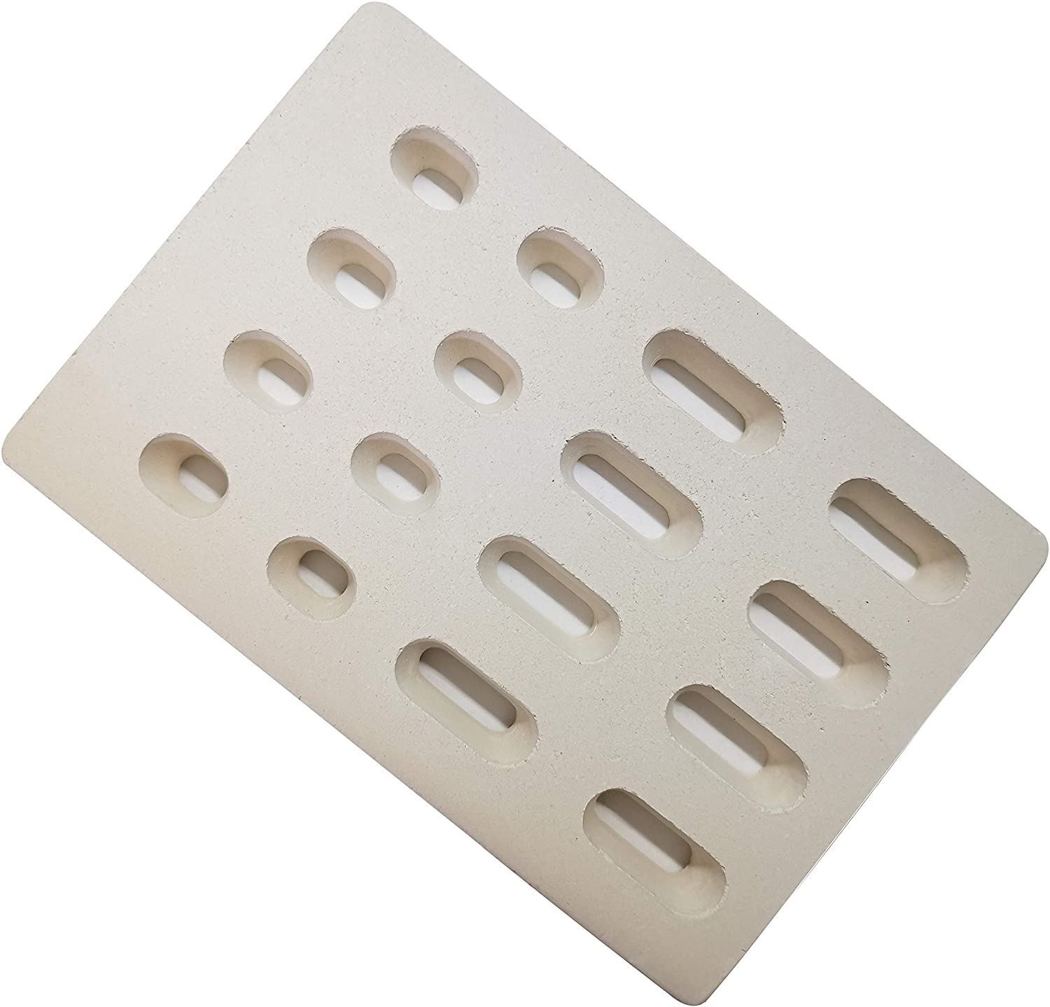 Grill Heat Plates Flame Tamers Ceramic Brick 6Pack for Galore Grand