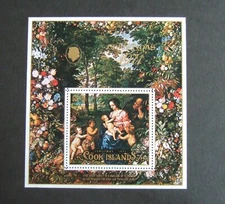 Cook Islands 1971 Christmas Holy Family MS MS371 MNH UM unmounted mint