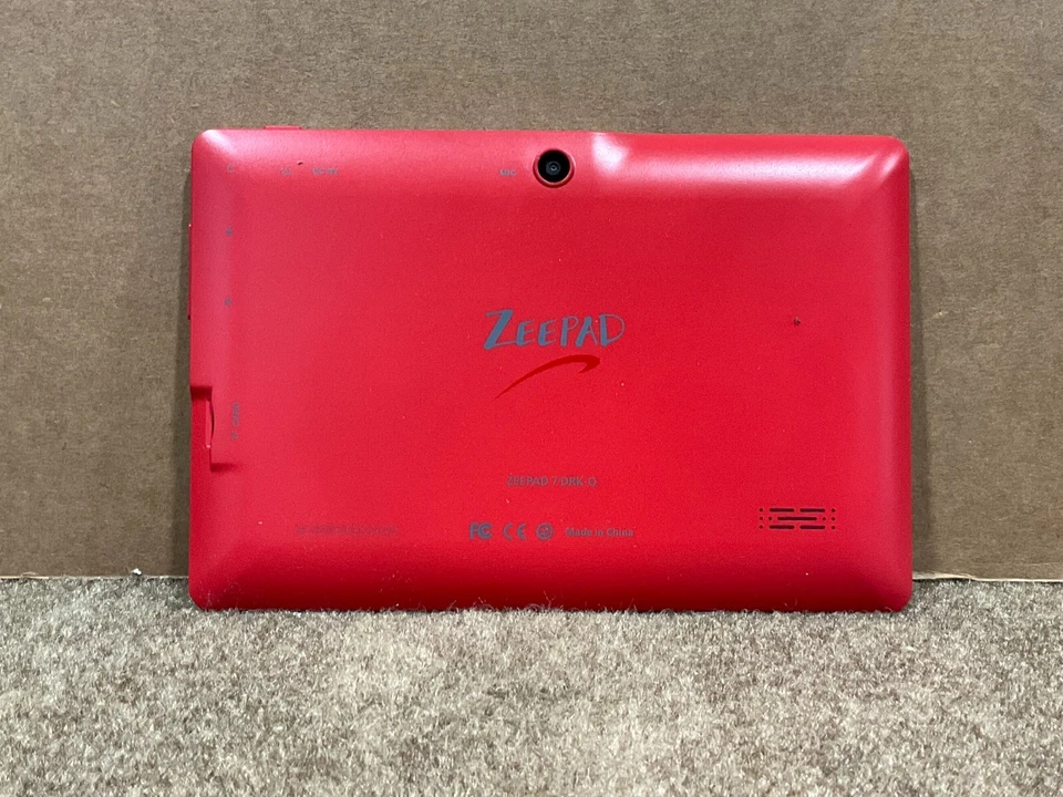 WorryFree ZeePad 4GB WiFiN 7 Android4.4 KIDSZEEPAD-RED ✅❤️️✅❤️️ Leer Foto 4 de 4