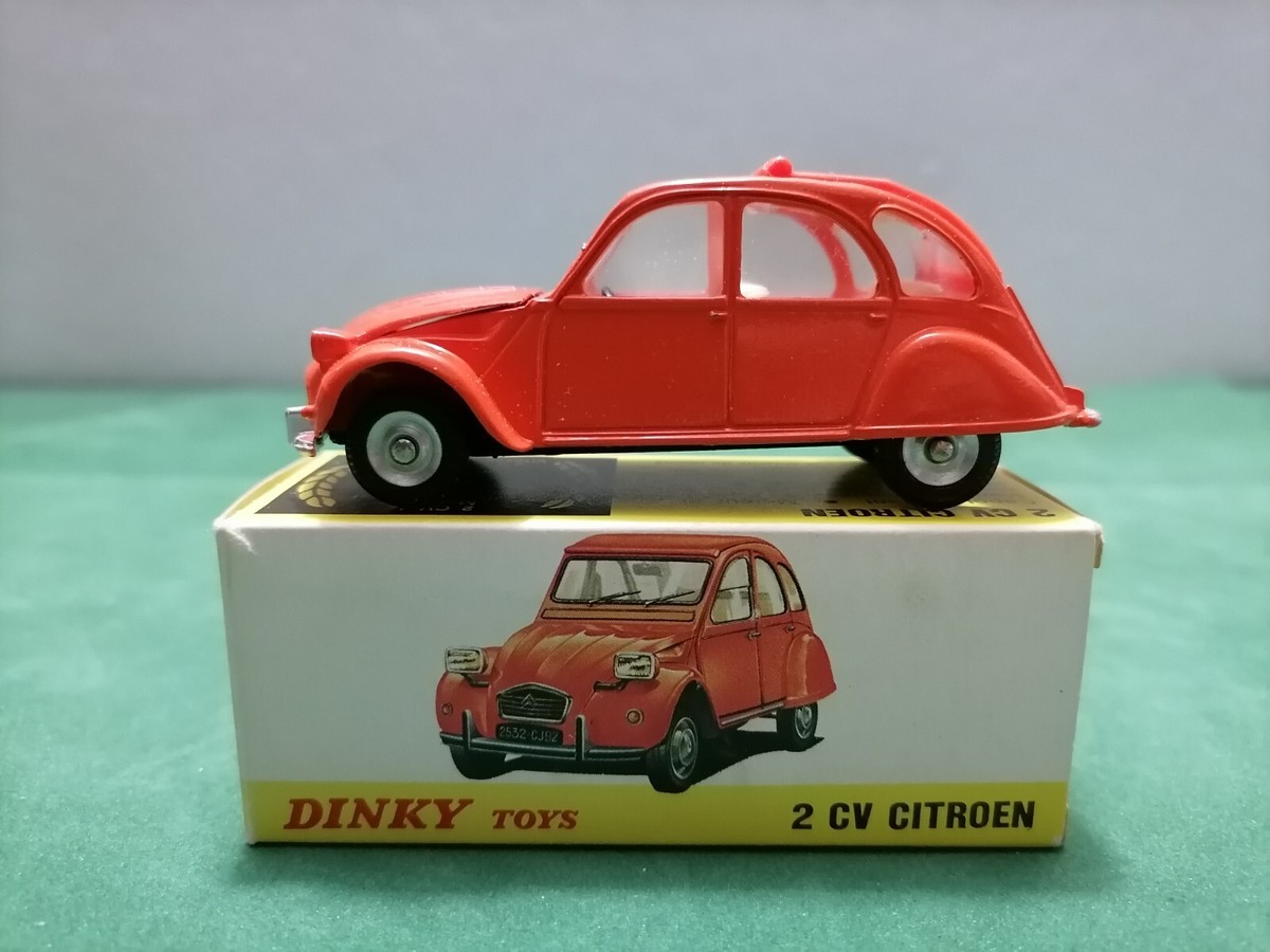CITROEN 2CV - Vintage Dinky toys 500 Made in Spain 1967 | eBay