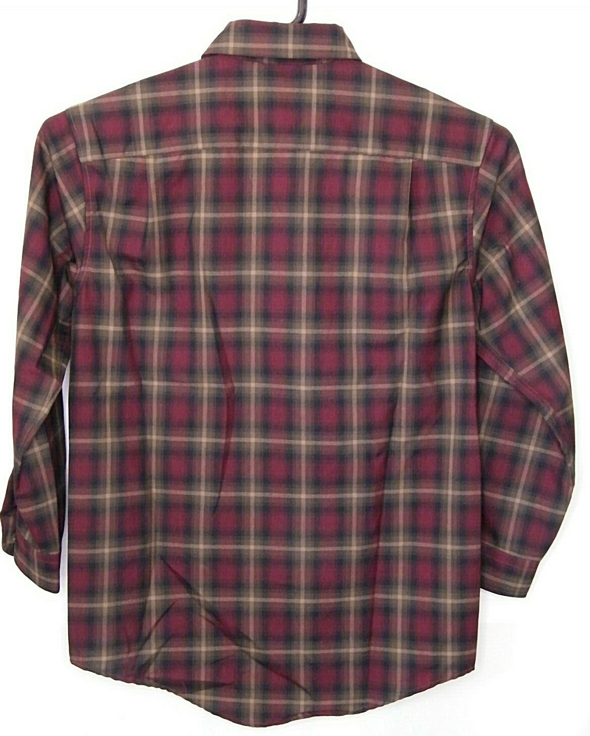 Sir PENDLETON Worsted Wool Button Up Shadow Plaid… - image 6