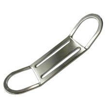 Scuba Diving Side Mount Weight Belt Keeper Retainer Webbing Slider with Double D