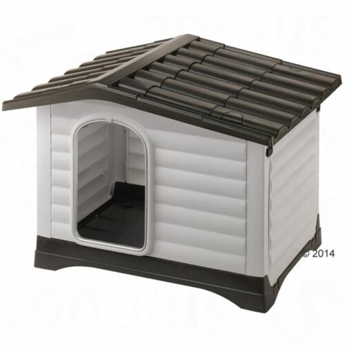 Dog Kennel Plastic Spacious Durable Easy Clean Weather Resistant Quality Vented