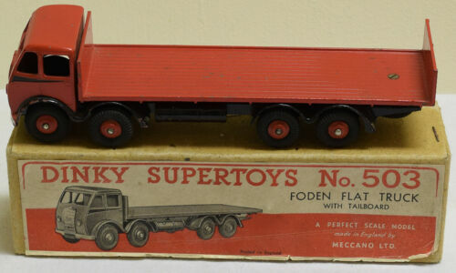 Lot 125 - A DINKY 512 Guy Flat Truck, 2nd Style Cab in