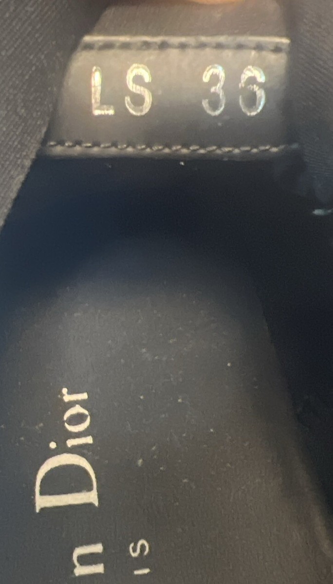 Christian Dior D-Connect Black Shoes Sneakers Trainers