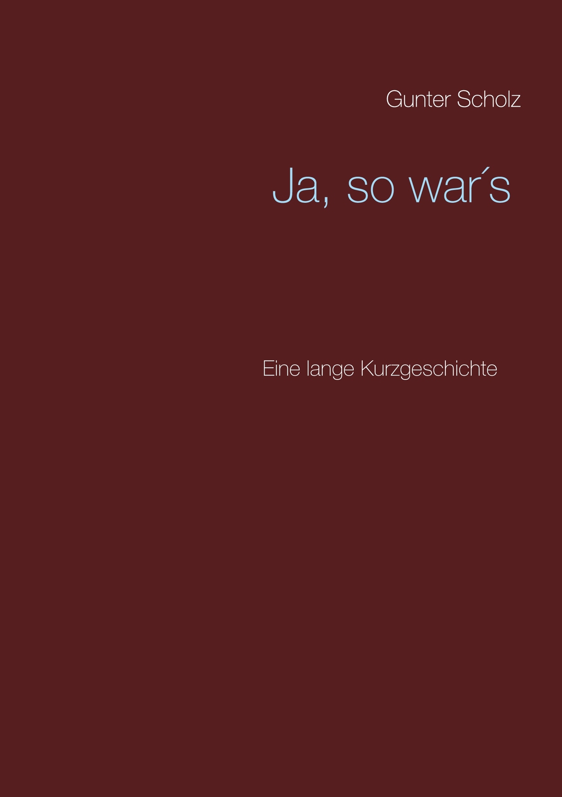 Thumbnail - Ja, So War´s (buch)