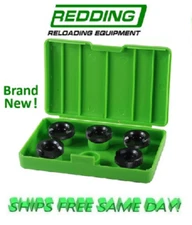 Redding Competition Shellholder Set # 6, Black Oxide Finish BRAND NEW! # 11606