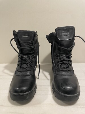 Bates Ultra-Lite Tactical Military Combat Black Boots E02261 Men Sz 7.5 Leather