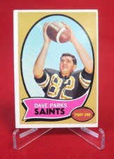 Dave Parks TOPPS NFL Football Card 1970 #74 EX