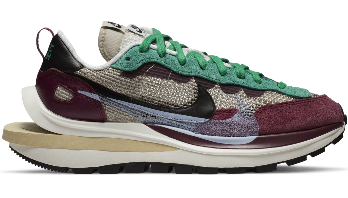 sacai×NIKE SACAI X NIKE VAPORWAFFLE MESH TRAINERS SNEAKERS SCHUHE