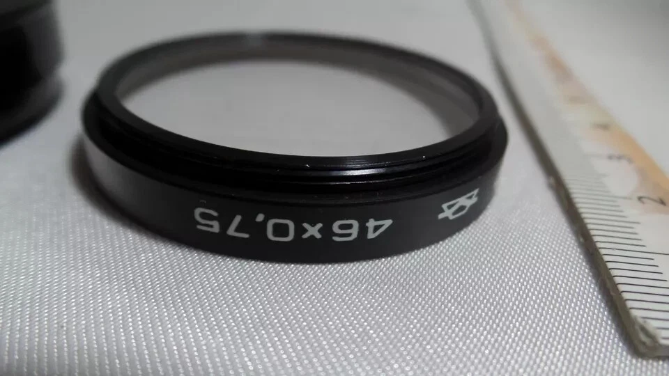 a Clear F=667 KMZ 46x0.75mm Vintage Russian Light Filter 46mm for Lens 3005 - Image 3 of 3