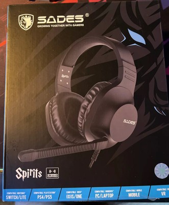 Acquistare Auricolari e Cuffie | SADES Spirits Gaming Headset Gamer  Headphones For PC / Laptop / PS4 / XBOX ONE ( 2015 Version ) / Mobile /VR