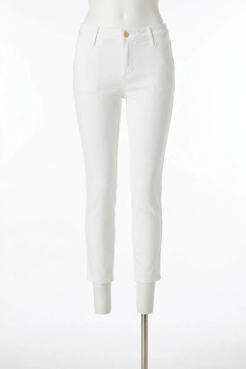 Ag Jeans Caden Cropped Ankle Trouser White