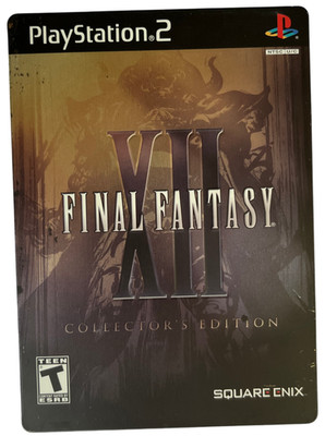 Final Fantasy XII: Collector's Edition (PlayStation 2, 2006) Tested - No Manual