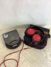 Goodmans GCD 44XP Compact Disc Player Portable CD  Headphones  Case hc B