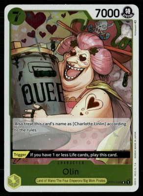 2023 Kingdoms of Intrigue Olin Character / Yellow/Land of Wano/The Four