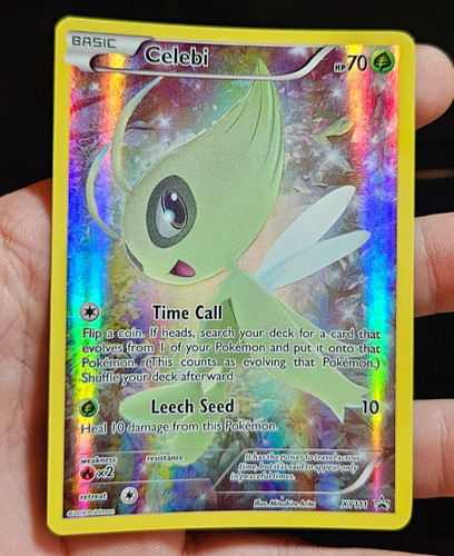 Celebi XY111 Full Art Black Star XY Promo Pokemon 2711 LP/MP
