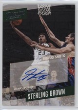 2017-18 Panini Prestige Bonus Shots Signatures Sterling Brown #19 Auto 0q3