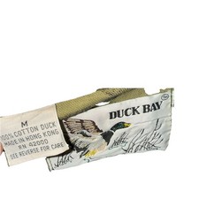 Vintage Camo Shooting Hunting Vest Men s M Game Pouch Duck Bay Lightweight