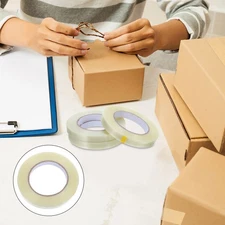  3pcs Fiberglass Adhesive Tape Strong Bonding High Tensile Strength Strapping