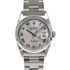 Rolex Datejust 16200 36mm Stainless Steel Silver Dial Automatic Date #KN231