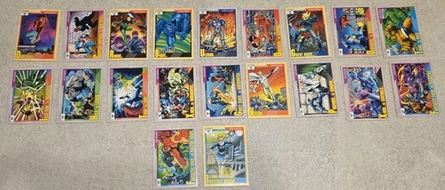 Lot of 20 1991 Impel Marvel Universe Series 2 Comic Book Trading Cards