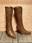 Vintage Barbie Doll Toy Boots Shoes Only Western Cowgirl Accessories High Heels