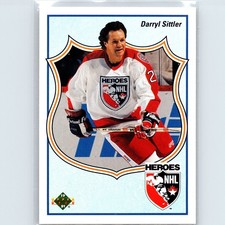 1990-91 Upper Deck - Darryl Sittler #504 - Heroes