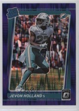 2021 Panini Donruss Optic Rated Rookie Purple Shock Prizm Jevon Holland 11qd