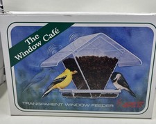 Aspects The Window Caf  Transparent Window Bird Feeder Suction Cup 3/4 Qt