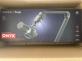 GXT 255 Onyx Professional Microphone With Arm