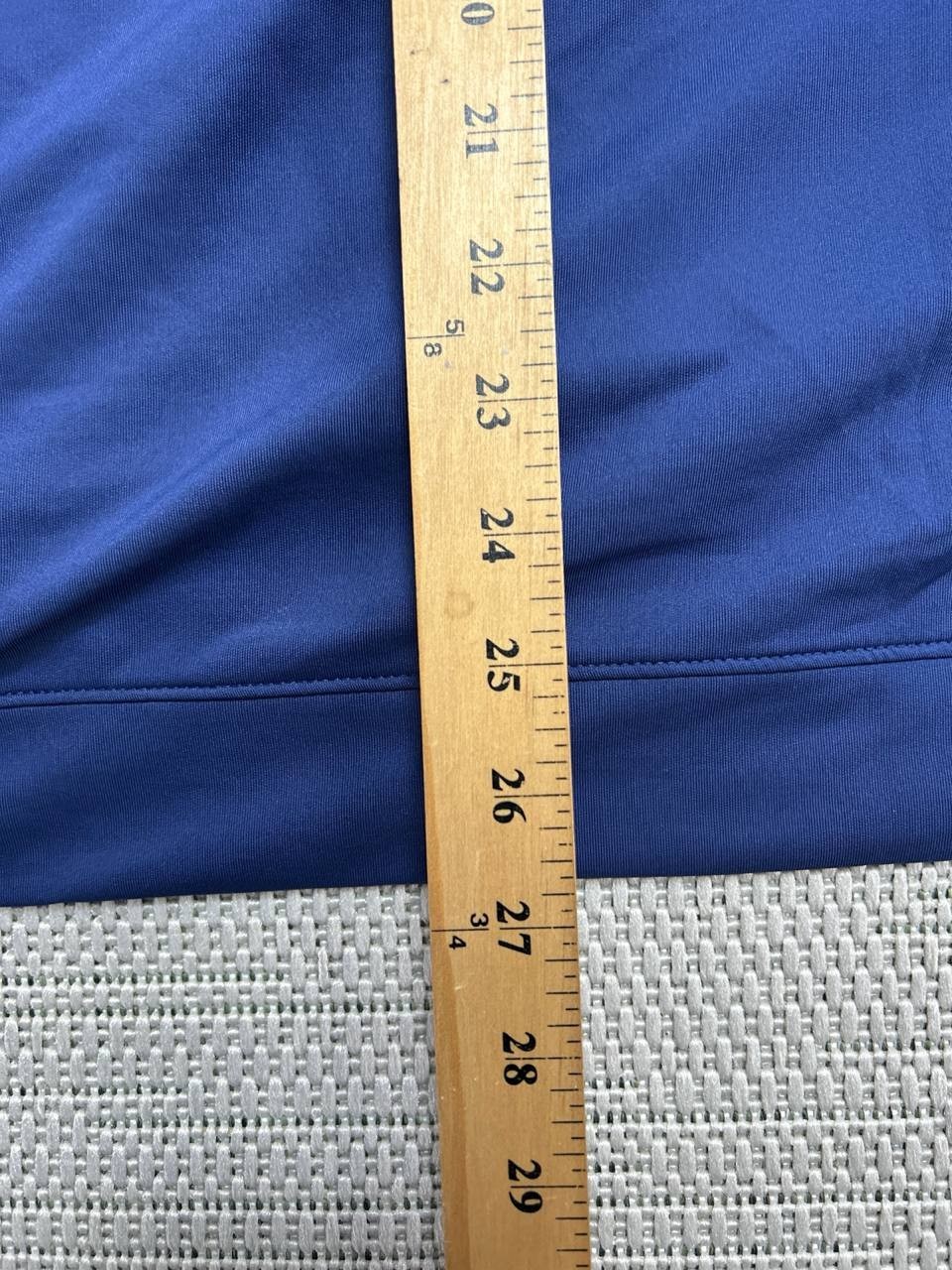 Rhoback Solid Performance Q Zip Top Mens Large Bl… - image 13