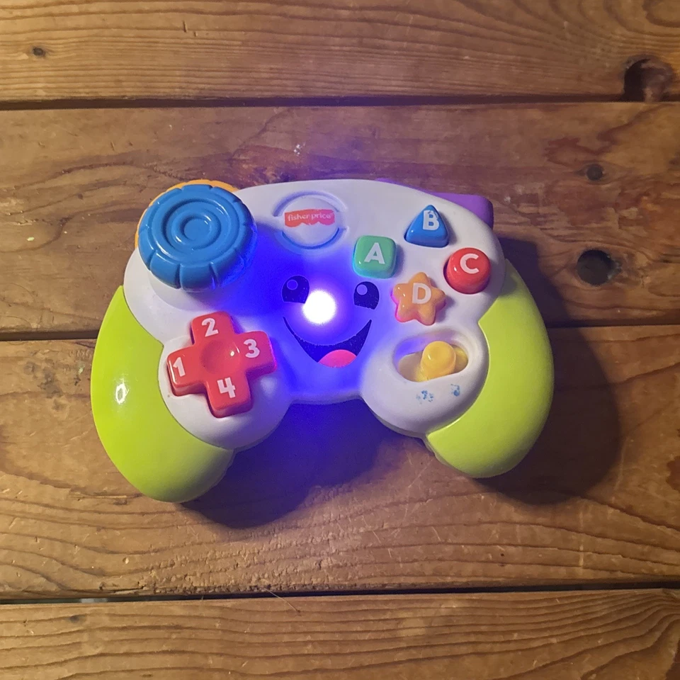 Fisher Price Laugh & Learn Controller Toddler Light Up With Sounds. Tested Works - Image 2 of 4