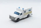 Matchbox Superfast White Ambulance (1977) 1978 Lesney Diecast *Missing 1 Door