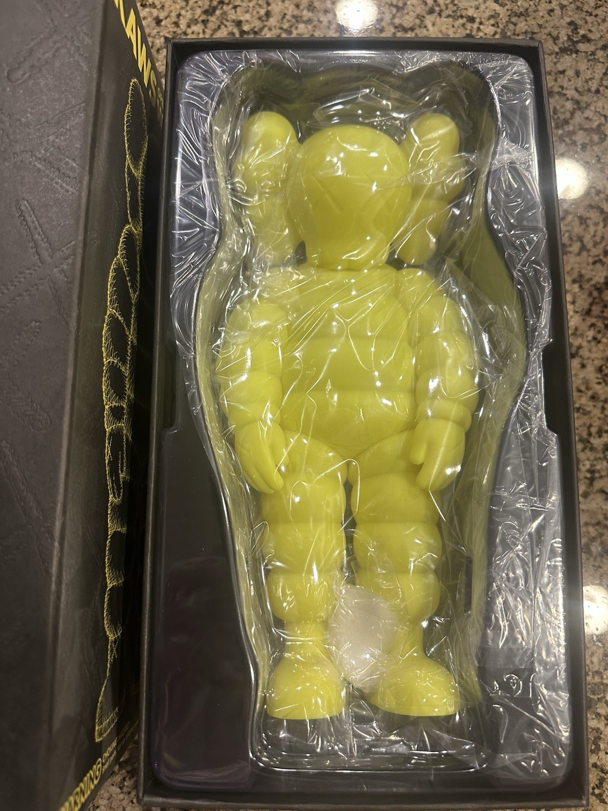 KAWS What Party Open Edition Yellow Action Figure