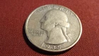 1935 S U.S. 90% SILVER WASHINGTON QUARTER 25c
