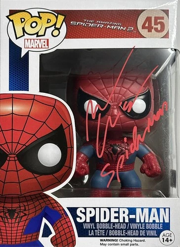 🔥Funko Pop! Marvel: The Amazing Spider-Man #45 Rare Vaulted W/COA!🔥